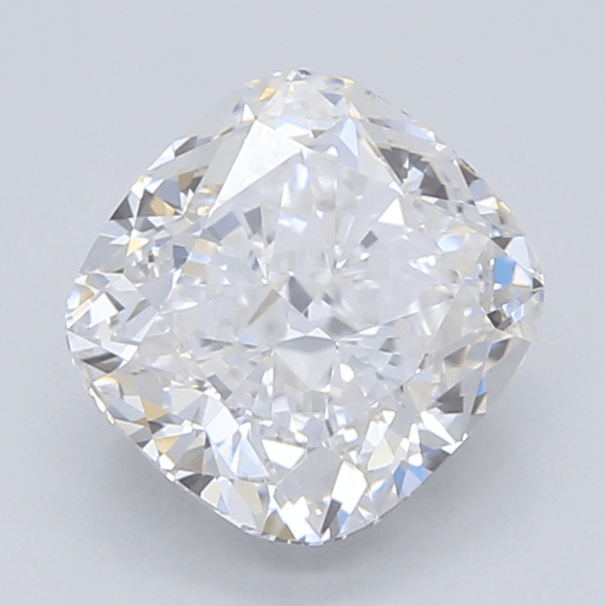 Crushed Ice Cushion Cut